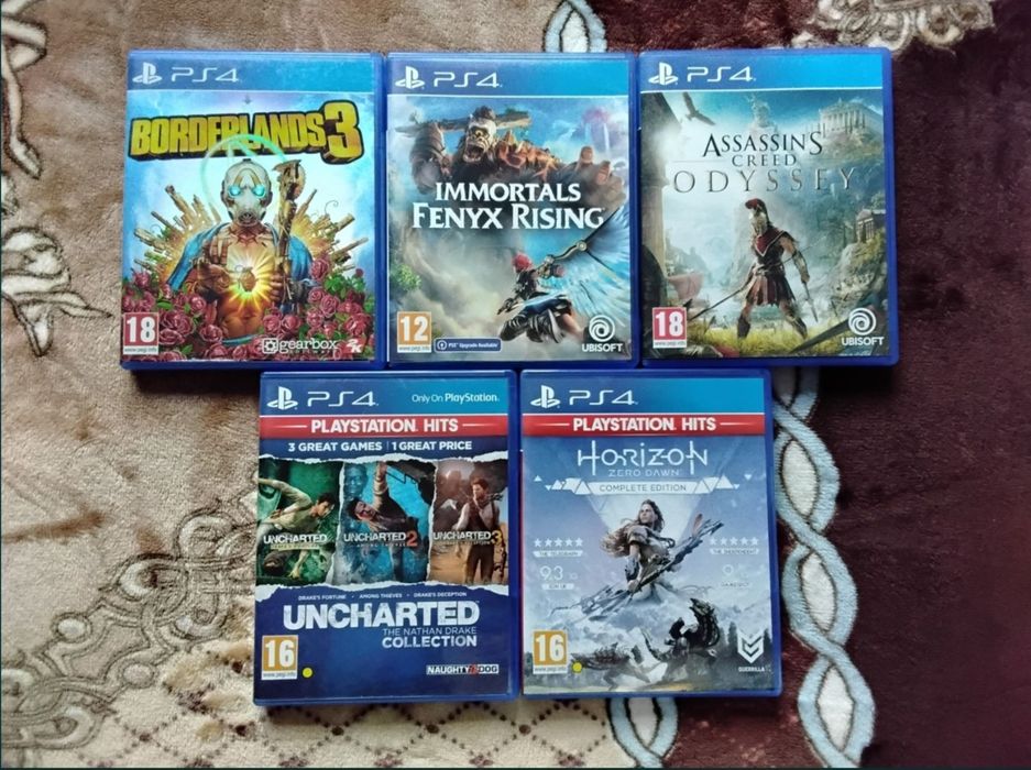 Диски для PlayStation 4,5