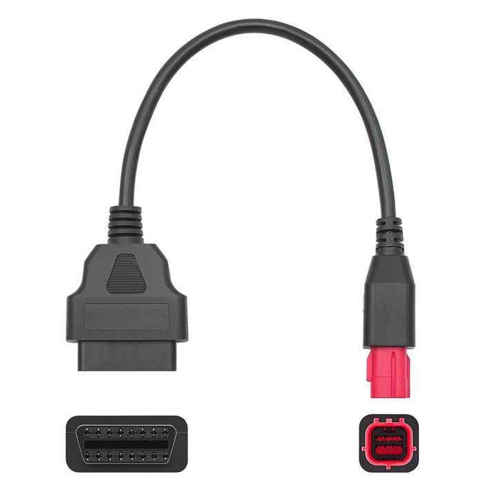 6PIN OBD2 Кабел за Honda Мотоциклети – Диагностичен Адаптер