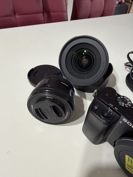 Sony a6000 + obiective (Sony, Sigma)