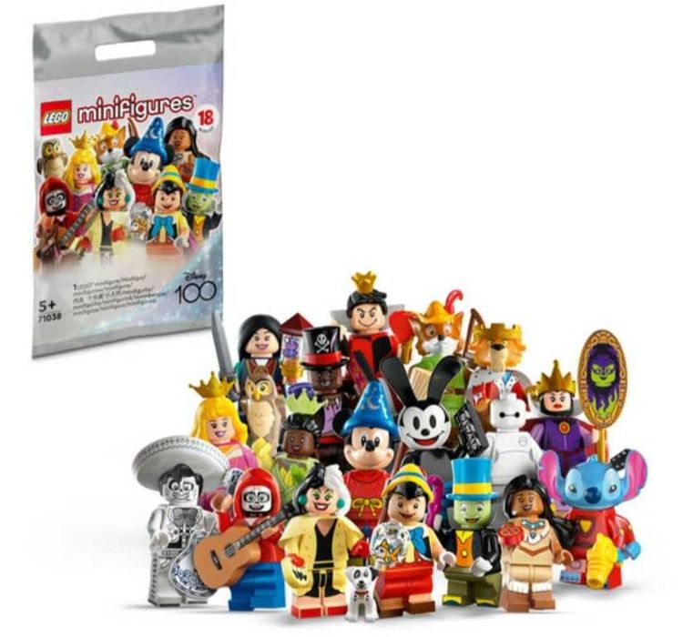 Minifigurine Lego Disney 100 71038-set complet