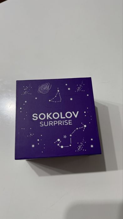 Кольцо серебро Sokolov