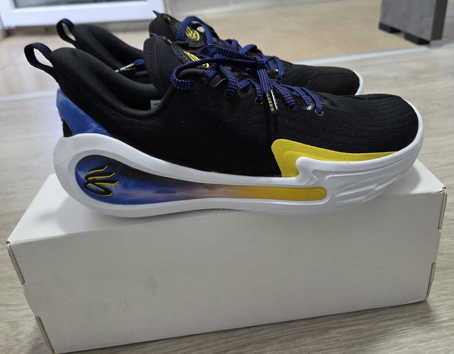 Adidasi baschet Under Armour Curry 12 "Dub Nation" Negru - Noi în cutie (Mărimea 44.5 EU/28.5 cm)