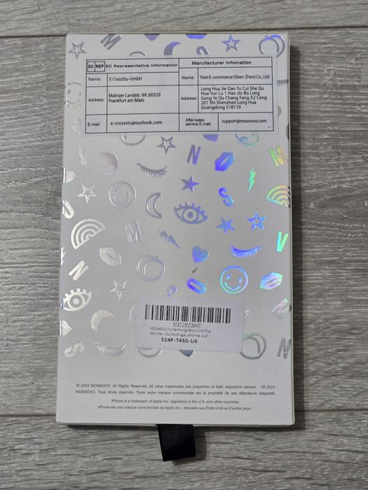 Carcasă MOSNOVO Samsung Galaxy S24 Plus – Transparentă, Țestoase