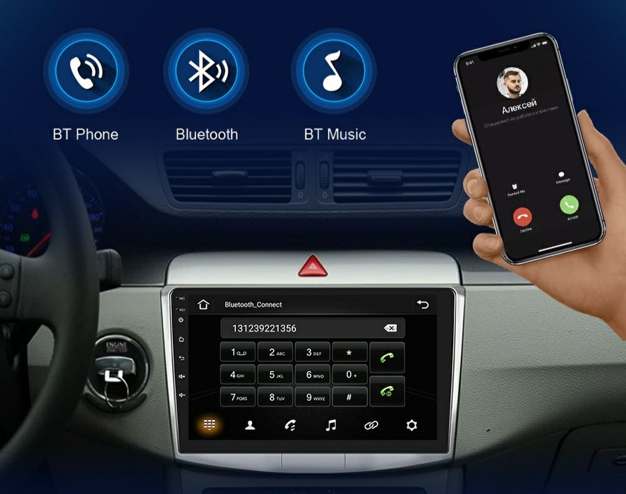 Navigatie Android dedicata pentru VW Passat B6/B7/B8/CC (2007-2021).