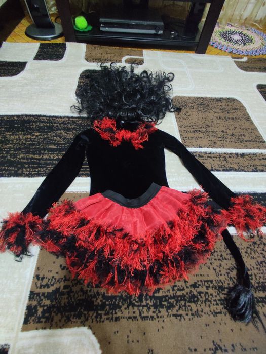 костюм чертенка ,девочка