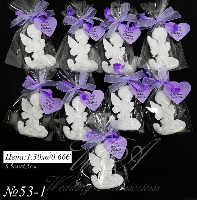 Подаръци за кръщене, ангелчета за кръщене, подаръчета за кръщене,