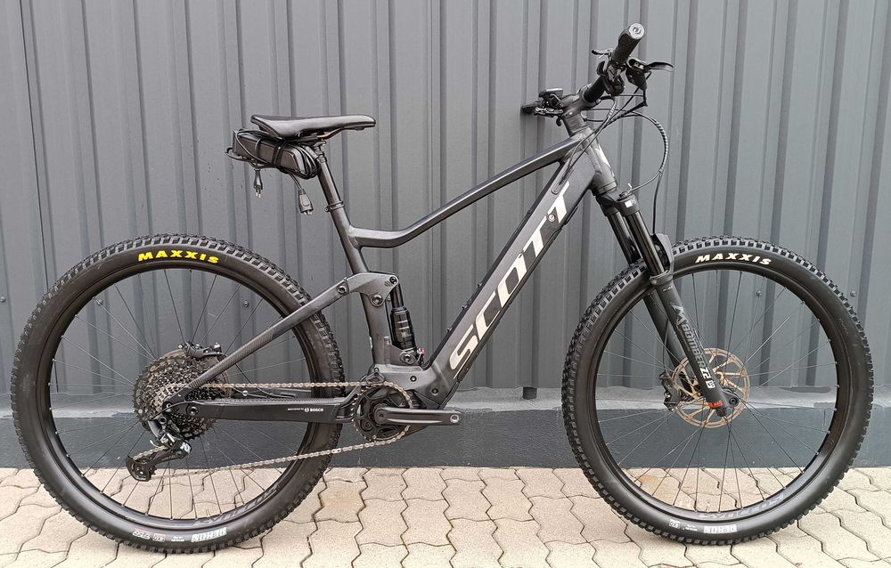e-bike, bicicleta electrica Second hand SCOTT Strike eRIDE, gri, L