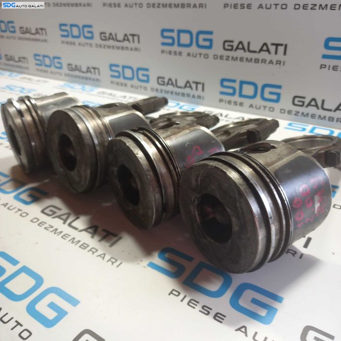 Set Piston Pistoane cu Biela Biele Peugeot 307 2.0 HDI RHY 2001 - 2008 Cod 29B30066 [1274]