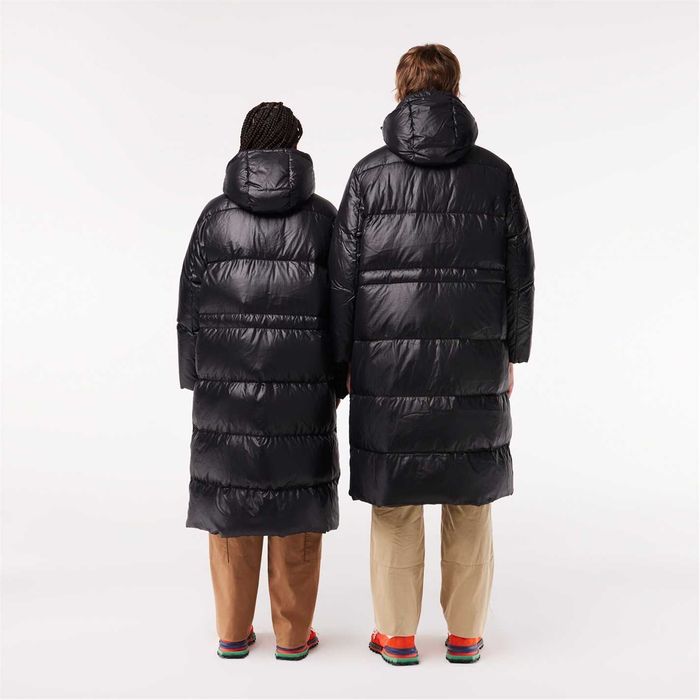 Феноменално 100% оригинално дълго пухено яке LACOSTE UNISEX