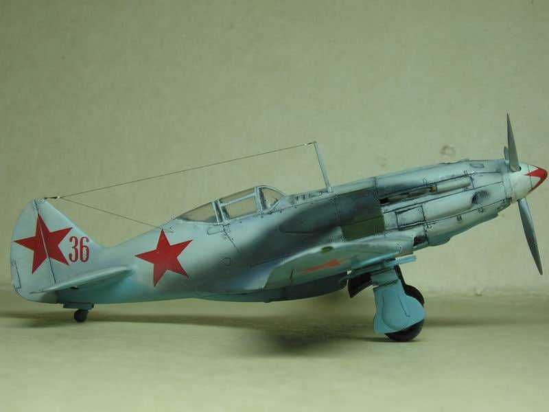 Сборная модель самолета МиГ-3 (Кооператив «Альфа», 1/72). Раритет