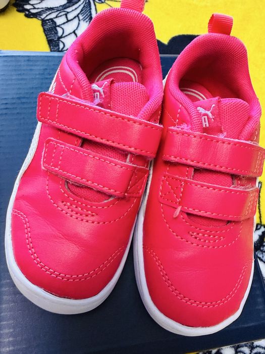 Adidasi fuxia puma fetita 24