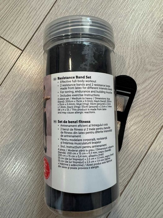 Set de benzi de rezistență Crivit Fitness