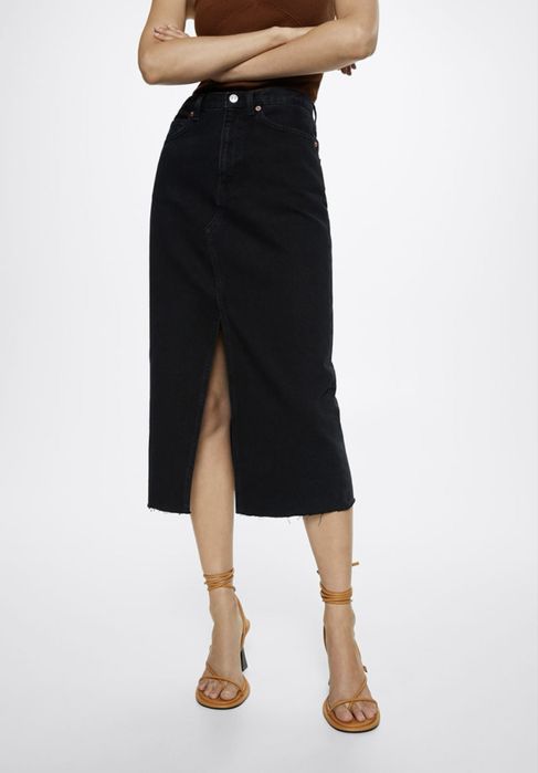 Юбка джинсовая Mango