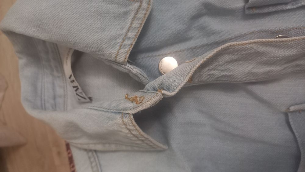 Продам рубашку джинсовую