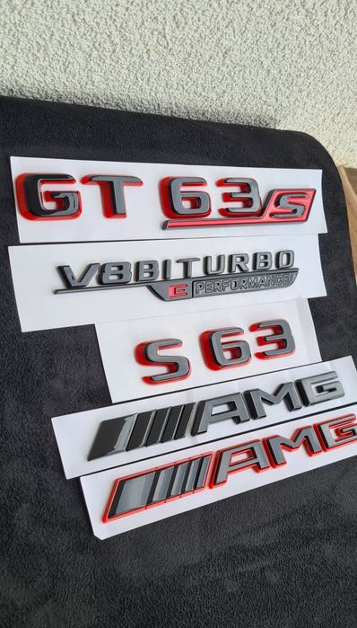 Емблема Brabus AMG Mercedes Benz S G GLS GT CLS V8 Rocket 4matic+