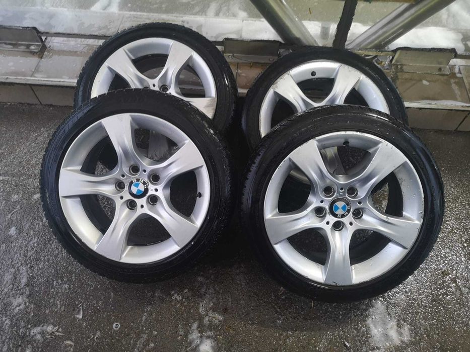 Roti BMW R17 5x120 style 339 + anvelope Goodyear all season 225/45/R17