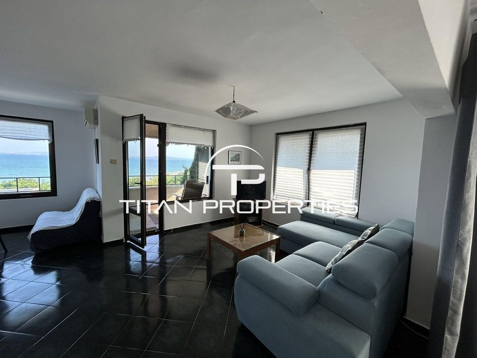 Двустаен с две спални, под наем, кв. Сарафово с гледка МОРЕ