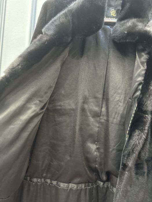 Шуба черный бриллиант трансформер