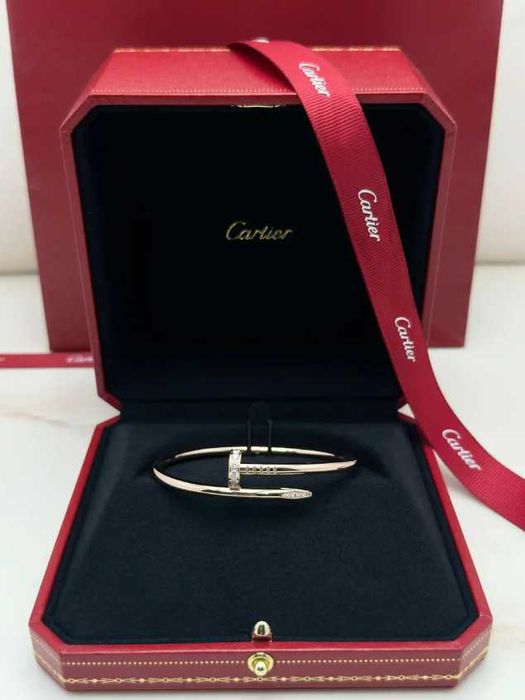 Brățară Cartier Juste Un Clou (Cui) cu cristale - nouă, în cutie