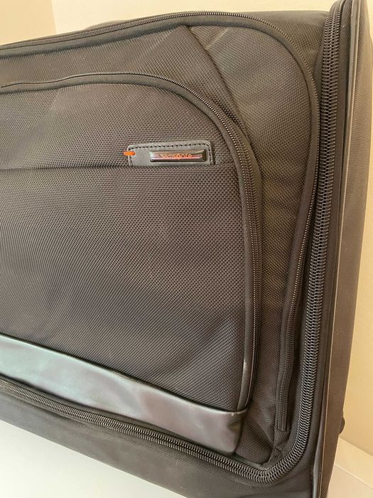 Valiza troler 4 roti SPINNER 360' Samsonite mare 55/45/25 negru FB