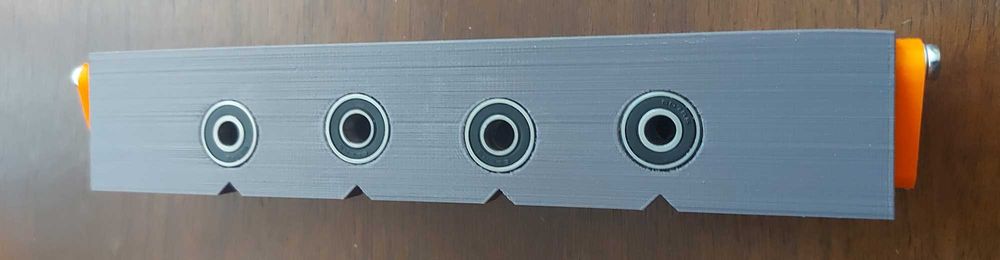 Sablon mobila forma U deschis 22cm pentru ericsoane si cepi v.2