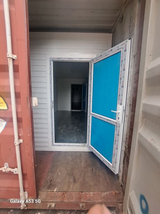 Холодильник из 40ф контейнера