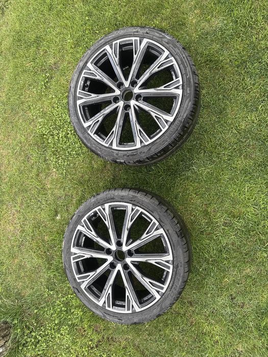 2 Jante 21'' originala Audi A6 S6 RS6 E-Tron 245 40 21 100y pirelli P zero