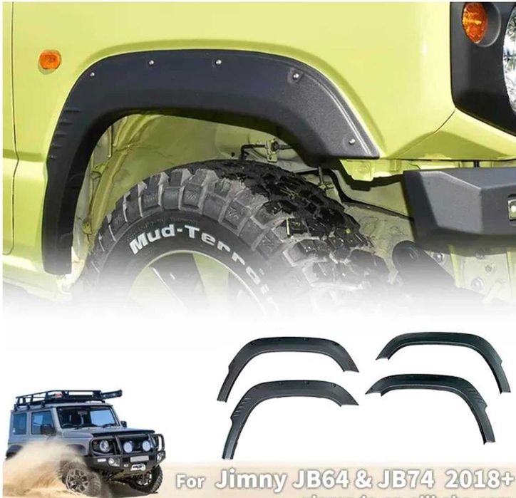 Overfendere aparatori de noroi Suzuki Jimny JB64 anii 2018+
