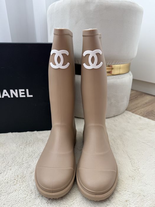 Дамски гумени ботуши Chanel