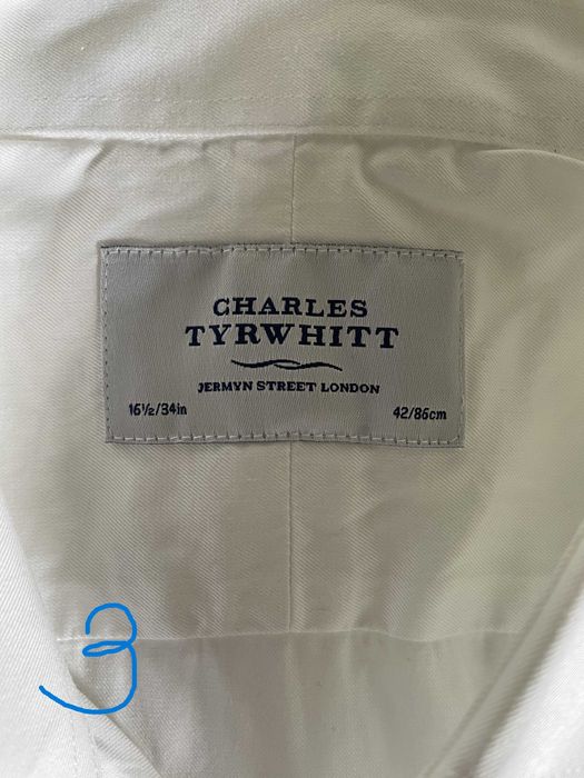 Charles Tyrwhitt нови ризи официални 3 бр. L-XL