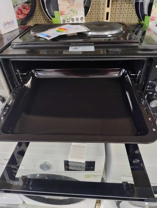 Черна Фурна с котлони-Печка тип-раховец 60 л + подарък 2 тави