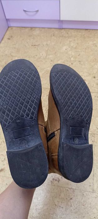 Дамски боти естествена кожа Pier One