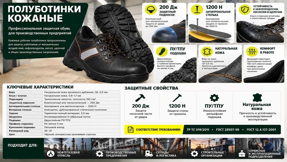 Ботинки и полуботинки