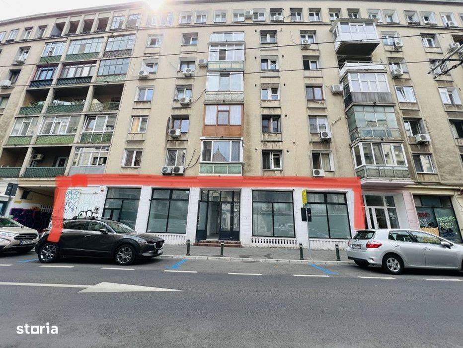 Spatiu comercial situat central, cu vitrina & vizibilitate. Ideal Inve
