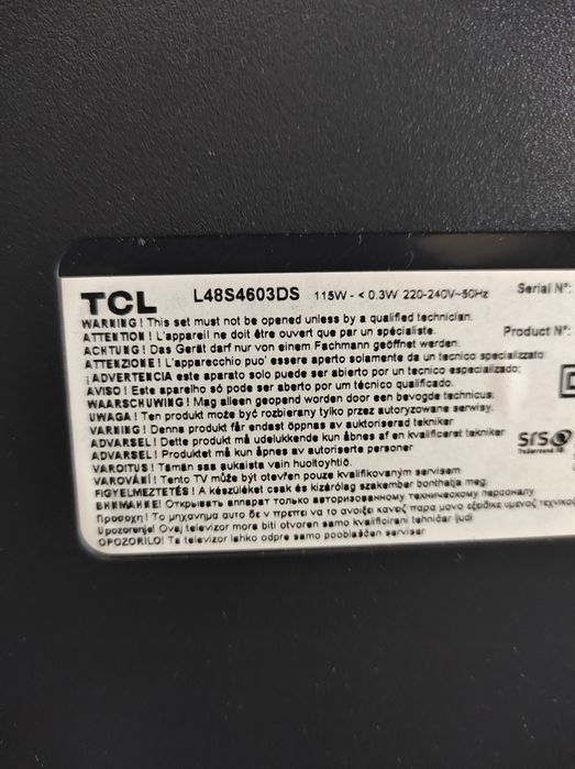 LED Телевизор TCL 48 инча