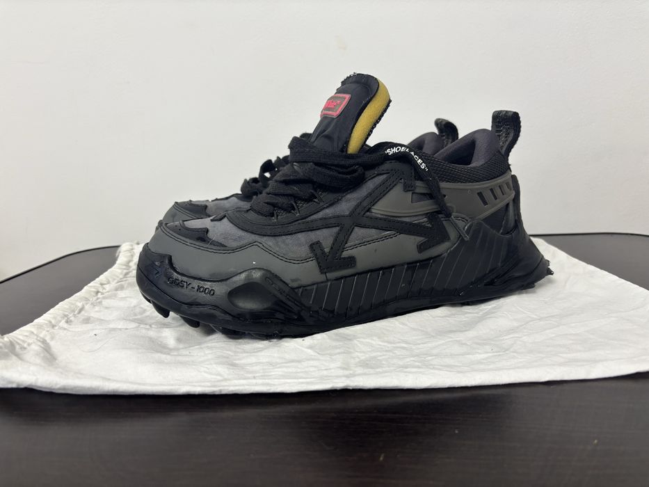 Off-White Odsy-1000 Black Grey Fuchsia