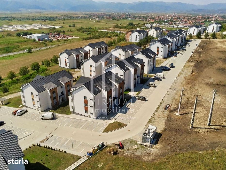 Apartament cu 3 camere la cheie, loc de parcare, terasa 12mp
