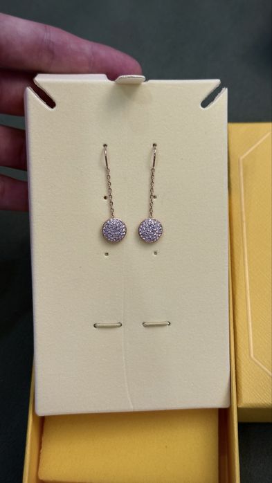 Серьги swarovski