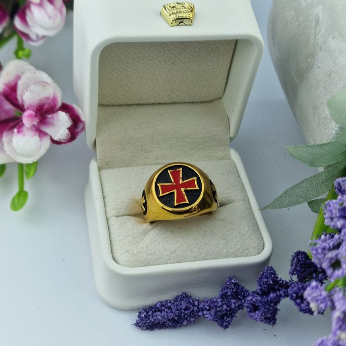 Мъжки пръстен златисти и сребристи