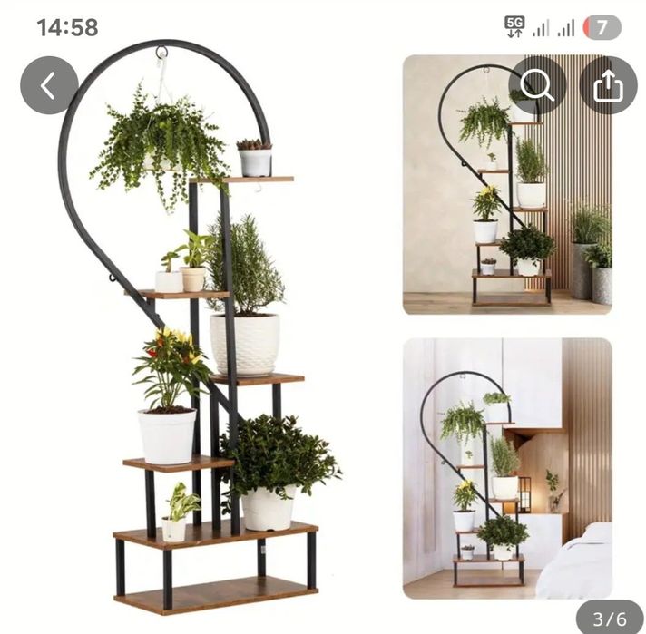 Подставка для цветов-Gullar uchun stellaj.