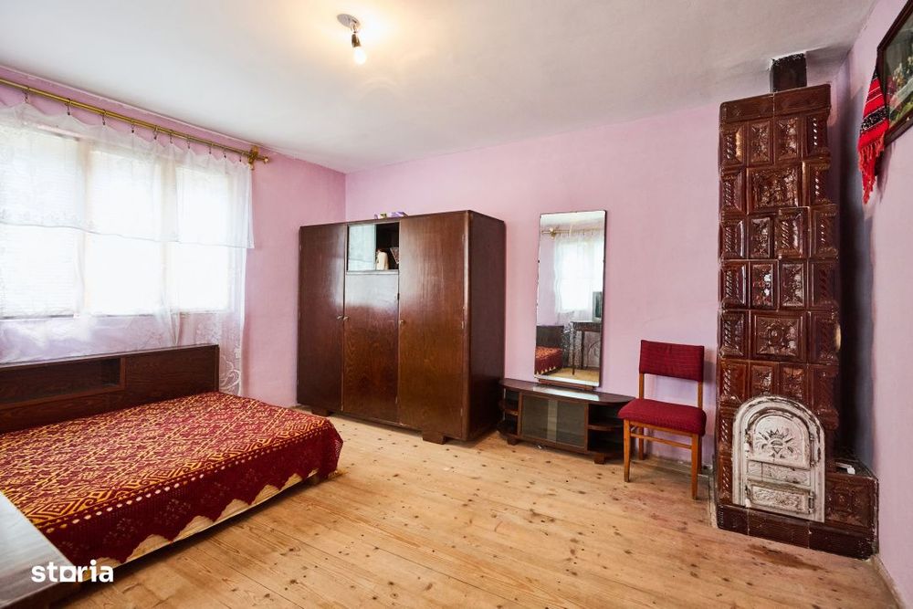 Casa  la munte cu teren generos in Com. Nucsoara, loc. Slatina jud. A