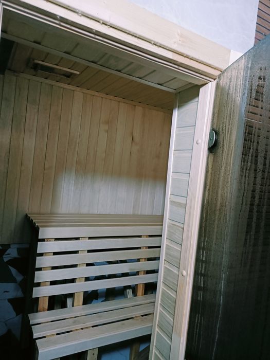 Баня на дровах семейная