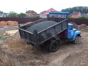 Песок шебень отсев сникерс