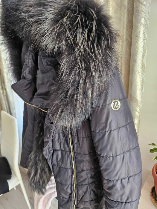 Яке с естествен косъм