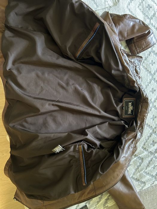 Мъжко кожено яке от естесвена кожа