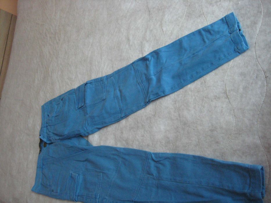 TRF Collection ZARA - светло сини, слим с цип на крачола