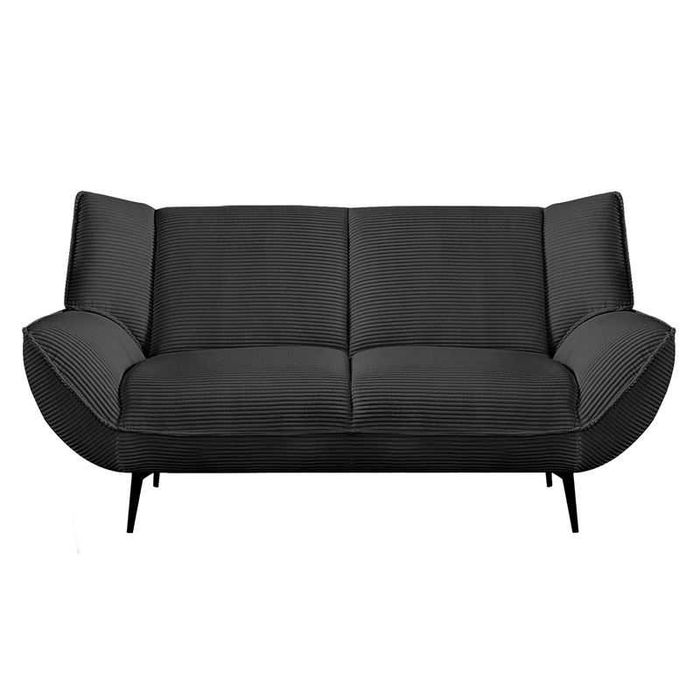 Диван, EMERALD, Антрацит, Капучино, Текстил, 172х88х82см.