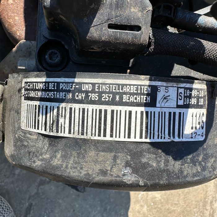 Двигател CAY/CAYC – 1.6 TDI,105к.с Евро 5 VW/Audi/Seat/Skoda