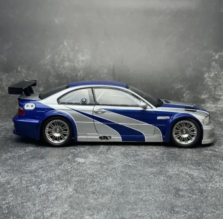 BMW E46 GTR Most Wanted Original 1:18 коллекционная моделька