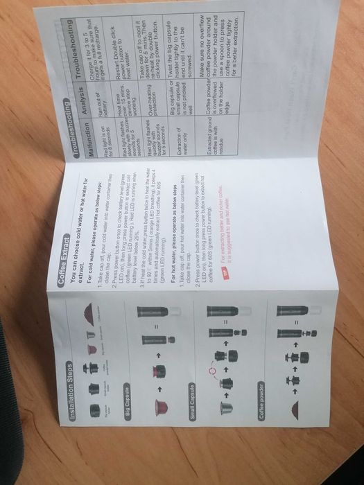 Преносима кафе машина